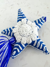 Load image into Gallery viewer, Blue &amp; White Star Tassel
