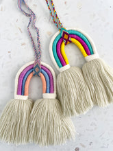 Load image into Gallery viewer, Rainbow Wrapped Tassel
