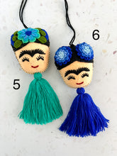 Load image into Gallery viewer, FK Tassel- Blue, Green
